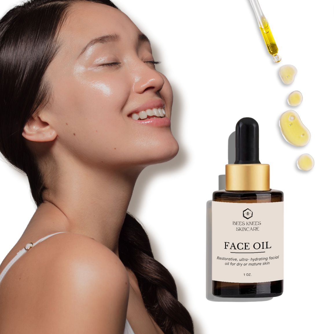 Face oil that hydrates and restores 